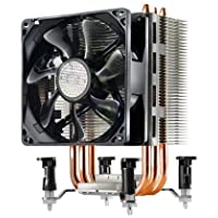 Cooler Master Hyper TX3 EVO Disipador Sistema de Enfriamiento CPU- Compacto y Eficiente- 3 Tubos de Calor de Contacto…